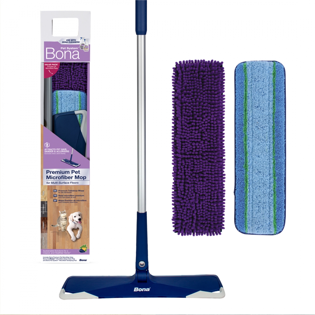 Microfiber mop store bona